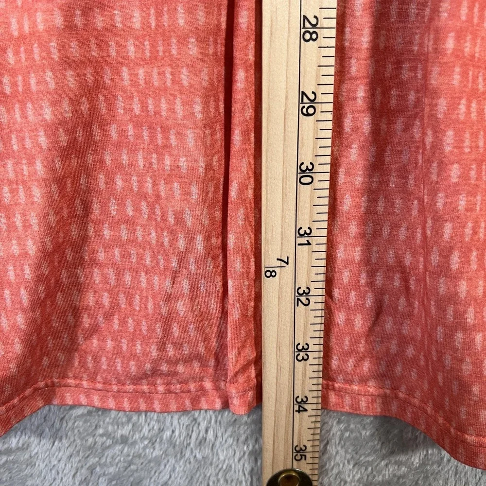 Vermilli Hawaii Wrap Skirt Womens Small Coral Pink High Low Boho Beach‎ Maxi